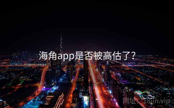海角app是否被高估了？