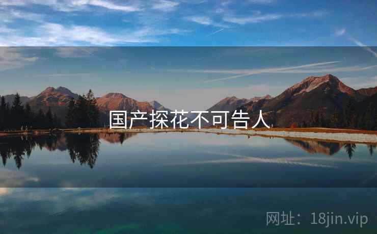 国产探花不可告人