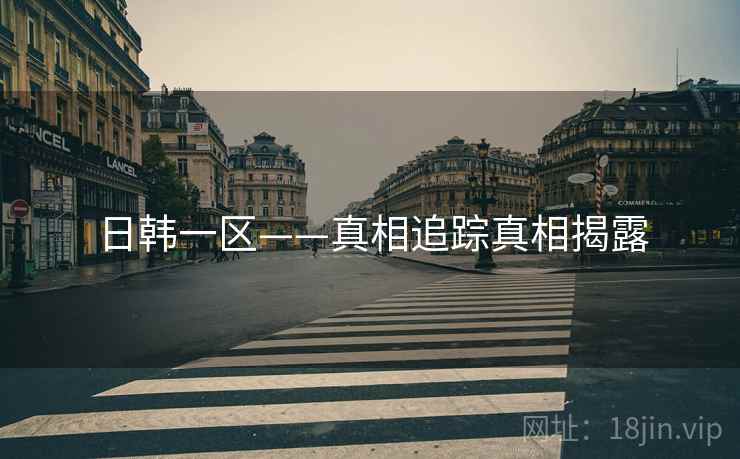 日韩一区——真相追踪真相揭露